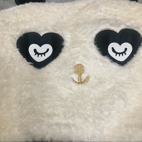 Sweatshirt with fluffy Panda design for Babies 6-9 m. - Picture 2 of 3